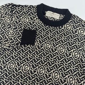 Peruvian Connection Sweater Black Cream *Small‎